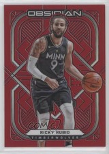 2020-21 Panini Obsidian Electric Etch Red Flood Ricky Rubio #149 0n9u