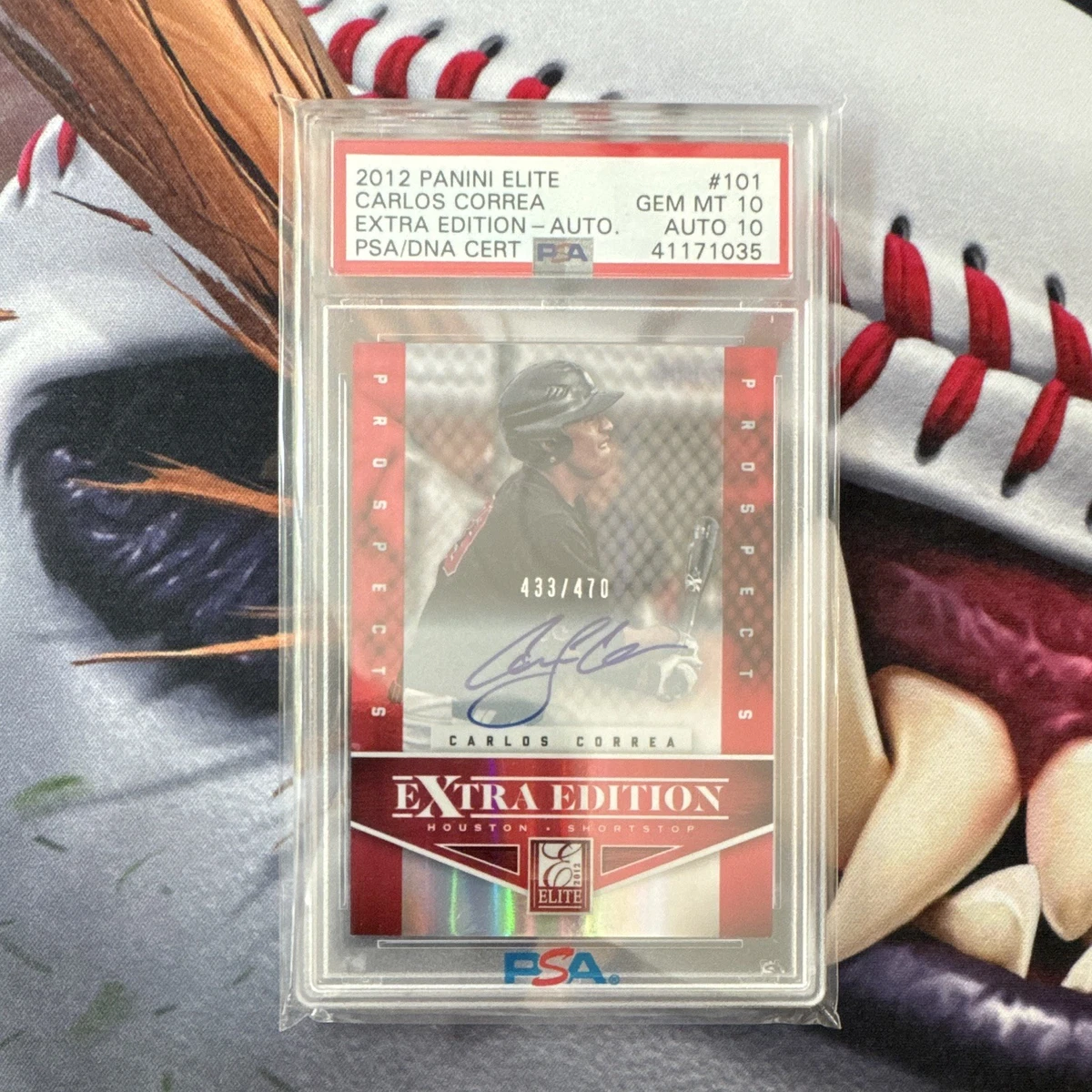 Carlos Correa Autographed Baseball Trading Cards for sale | eBay