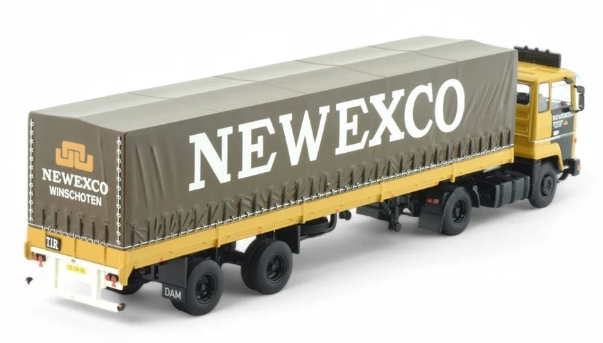 TEKNO, FORD 4x2 con rimorchio coperto 2 assi NEWEXCO, 1/50,  TEK84844 - Immagine 3 di 4