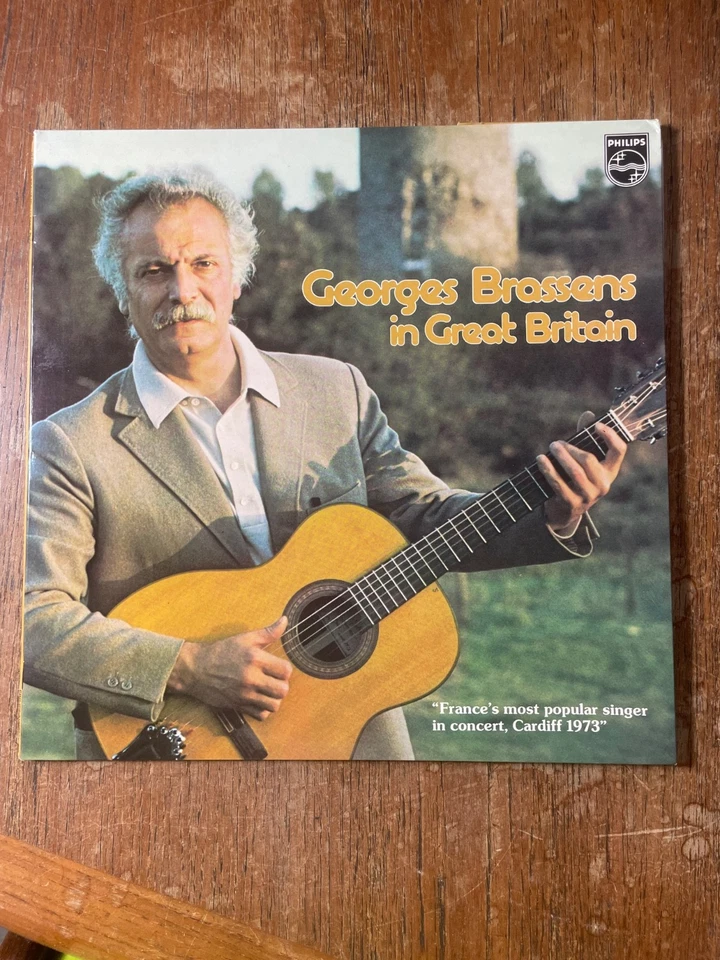 Georges Brassens – In Great Britain (France) LP Vinyl Philips VG - Image 2 of 4