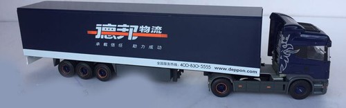 for SCANIA R480 trailer truck Deppon Logistics 1/50 DIECAST MODEL FINISHED TRUCK - Picture 11 of 12