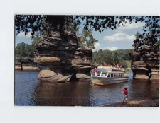 Postcard The Sugar Bowl, Lower Dells of the Wisconsin River, Wisconsin Dells, WI