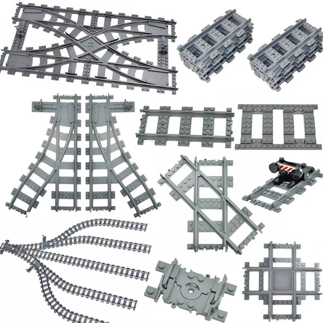 Lego Train Tracks - Unique; Bulk; Affordable