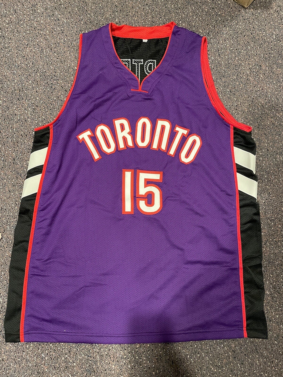 Vince Carter Toronto Raptors Unsigned Custom Jersey large - Picture 2 of 2