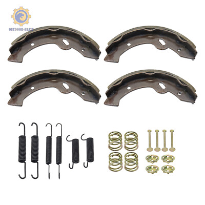 For EZGO Golf Cart Brake Shoes & Spring Kit TXT Medalist 1997-Up 27943-G01
