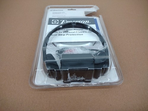 Lettore CD personale Emerson 10 sec. Antiskip. NUOVO *Confezione plastica danneggiata* - Foto 4 di 8