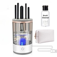 Automatic Brush Cleaner Makeup Bag Brush Cleaning Solution 3 Items 15 