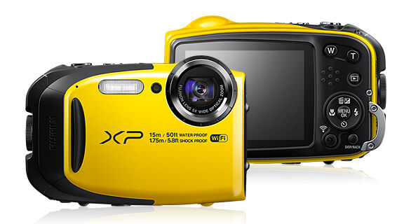 Fujifilm FinePix XP Series XP80 16.4MP Digital Camera - Yellow for