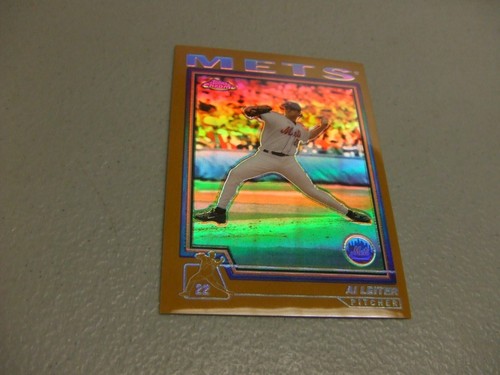 2004 Topps Chrome Gold Refractors #94 Al Leiter -New York Mets-