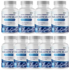 Parasite Blast Cleanse Detox & Toxins Gut Health Supplement - 9 Bottles