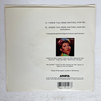 Aretha Franklin & George Michael – I Knew You Were Waiting (For Me