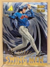 1995 Pinnacle SWING MEN MUSEUM COLLECTION #284 Kenny Lofton RARE PARALLEL