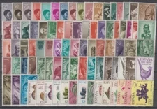 RIO MUNI - SPAIN - ESPAÑA - COMPLETE COLLECTION 1960 TO 1968 MNH STAMPS