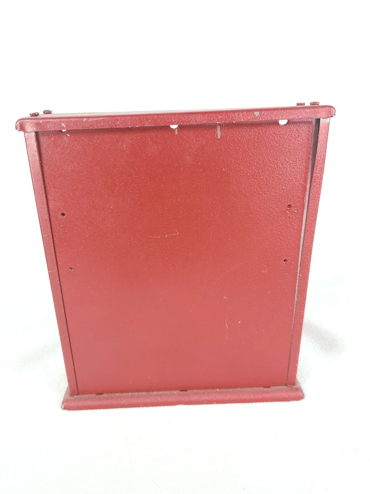 как выглядит Vintage TOM THUMB Red Metal Cash Register Cinderella Mfg. 1950s Toy 7B 3A фото