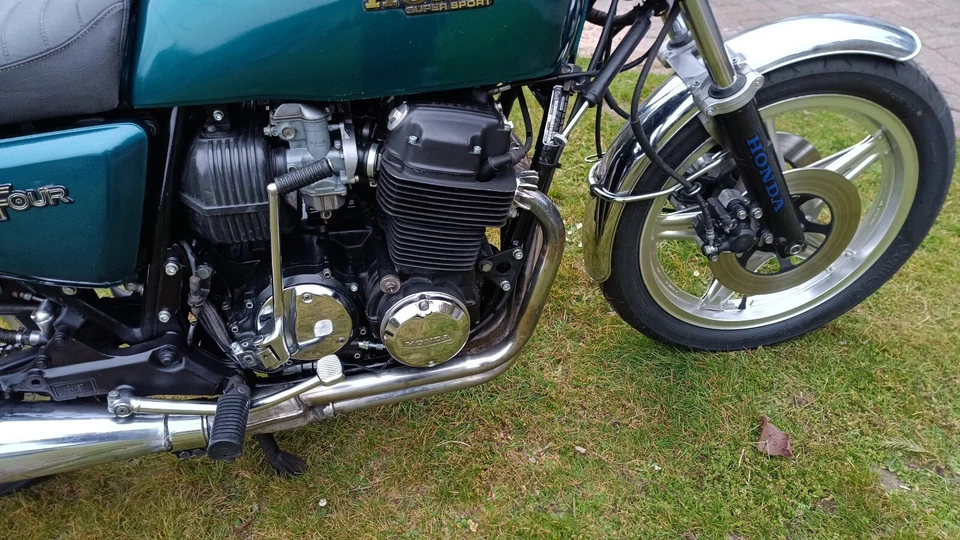 Honda CB 750 Four F2 , Bj 79 , TÜV 3.27 , Motor Top Ende überholt , Reifen Brems - Bild 3 von 4