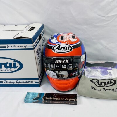 Arai RX-7X Haslam SB Corsair-X SBK Full Face Helmet | Size L | 59