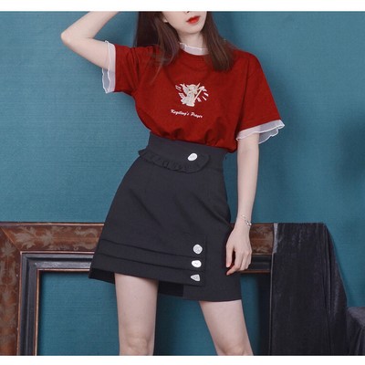 cute red summer tops