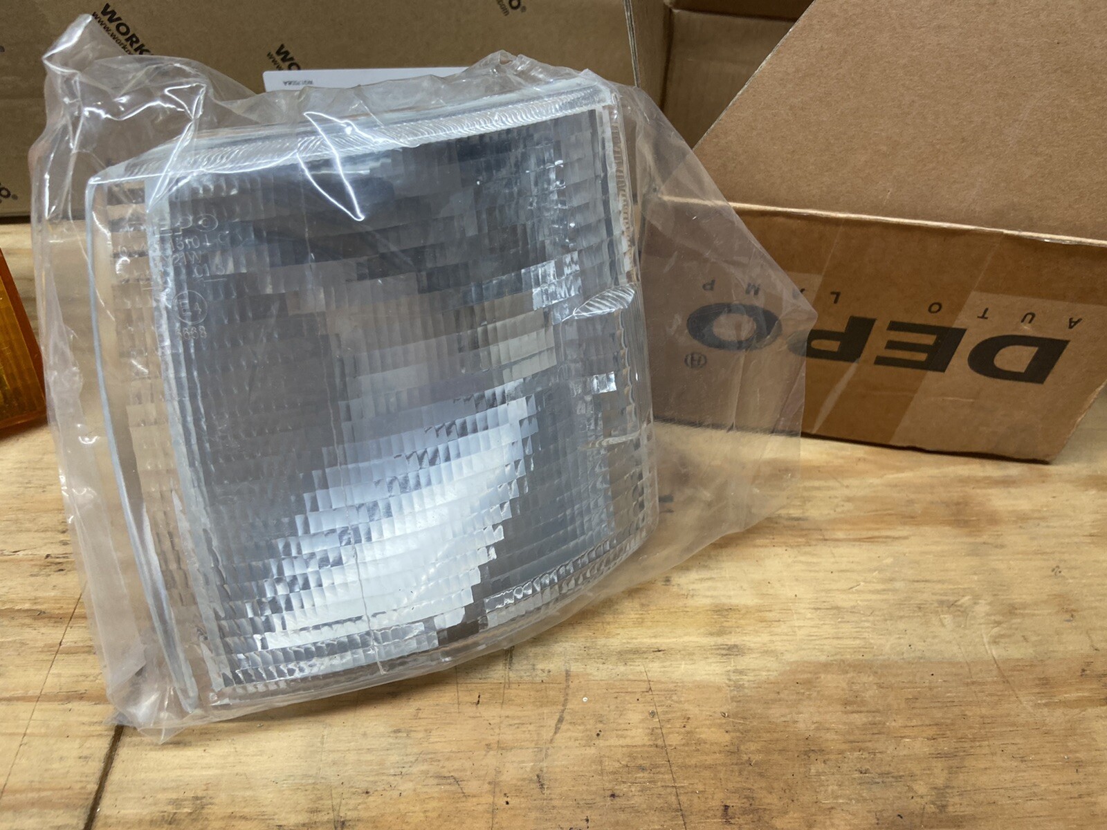 European Clear And Amber Front Turn Signal Lenses For VW Eurovan eBay