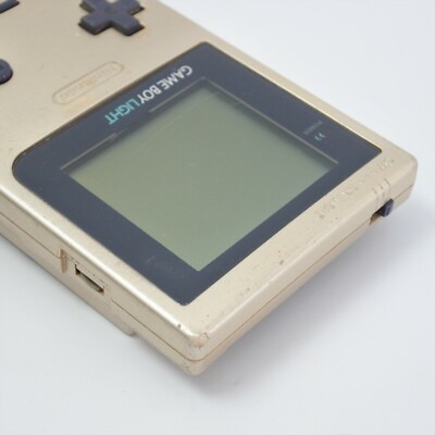 Nintendo GAME BOY LIGHT ゲームボーイライト ゴールド Nintendo Game Boy Light Retro Games - Gold for sale online
