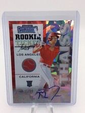 2020 PANINI CONTENDERS MATT THAISS CRACKED ICE ROOKIE TICKET ON CARD AUTO /23