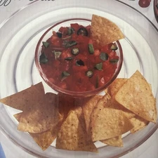 New--Colony Crafts Buffet Plus 12" 2 Piece Chip "N" Dip Set--