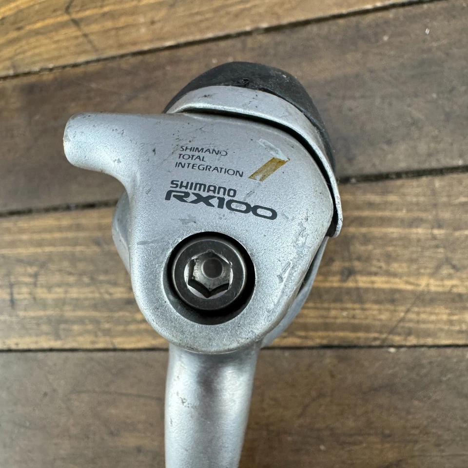 Shimano RX100 Shifter LEFT ST-A550 Shift Lever Brifter Double 2 Speed STI 90s - Image 2 of 4