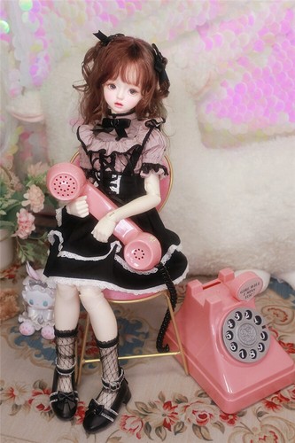 BJD 1/4 Doll Clothing set Top+Skirt+Socks for MSD MDD Doll's Outfit - Picture 3 of 8
