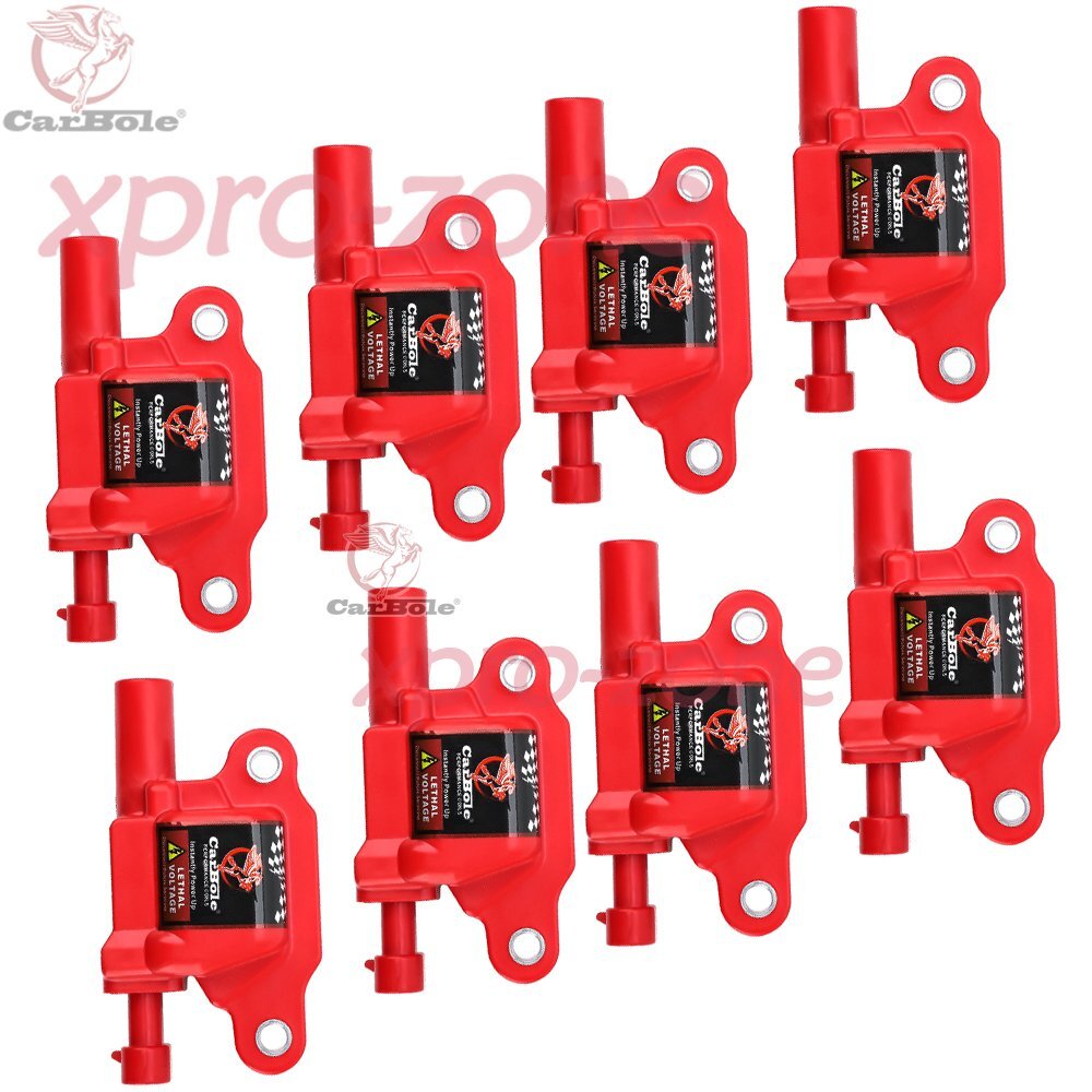 UF413 Ignition Coil & Wire &Spark Plug For Chevy Silverado 1500 GMC 5.3