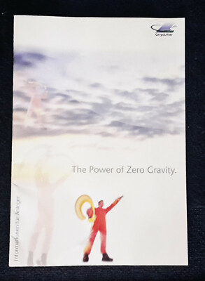 Prospekt Zeppelin CARGOLIFTER THE POWER OF ZERO GRAVITY, 20 Seiten