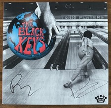 SIGNED The Black Keys Ohio Players Blue Vinyl LP Dual Autographed PSA DNA COA