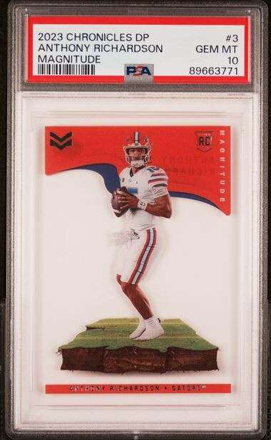 Anthony Richardson Panini Chronicles Draft Picks Magnitude #3 Base