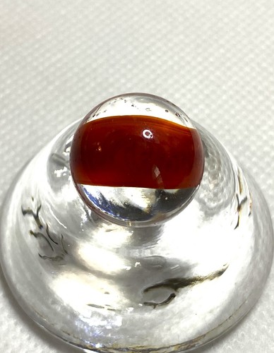 EXPERIMENTAL COLOR SINGLE RIBBON LAMINATION TYPE PELTIER EYELAS .67" NM+/- M178 - Picture 3 of 13