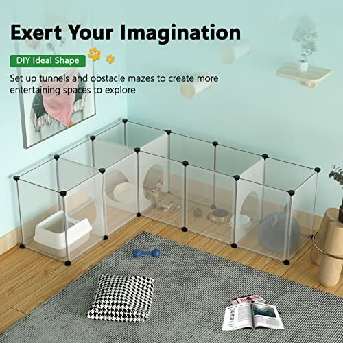 Pet Playpens, Small Animal Indoor Playpen, DIY Exercise Fence, Playpen