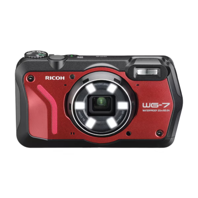 RICOH WG-7 Compact Digital Camera Red Dustproof waterproof
