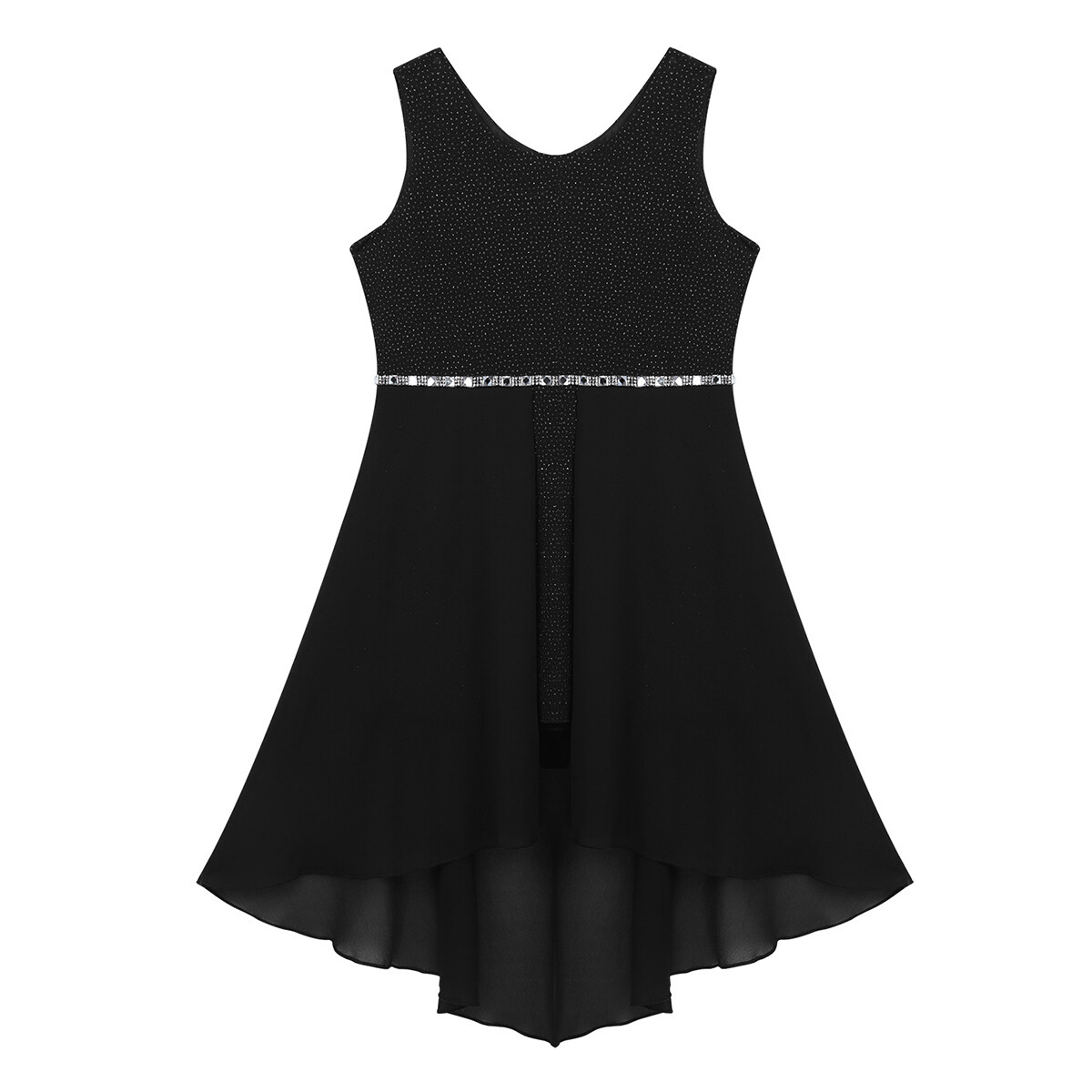 black dresses for 11 year olds YUNLIUU Summer Dresses Teens Girls Black Dress for Girls with Bow Knot Sweet Sleeveless Girls Party Dress Cute Dresses for Teens 12 Years, Girl's