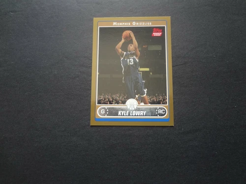 2006-07 Topps Kyle Lowry /500 Gold Rookie 226 RC Villanova