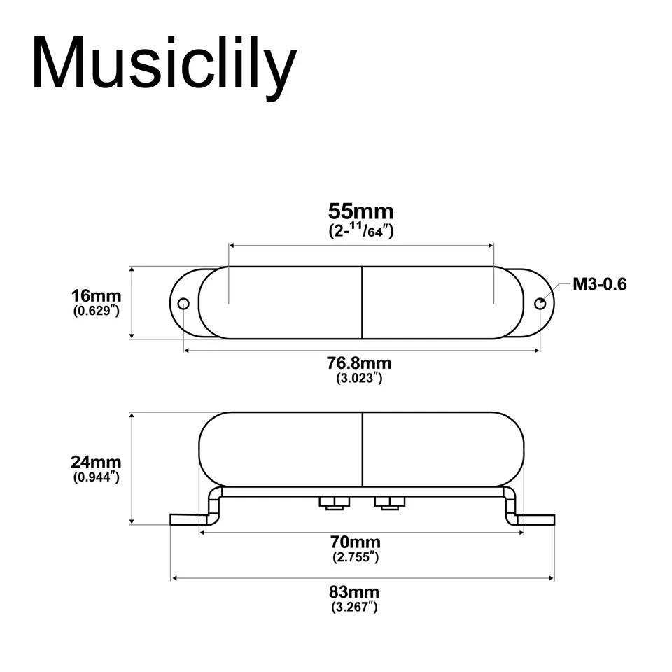 Lápiz labial Artec LSA70-CR cromado Alnico 5 pastilla de cuello de bobina única para guitarra Strat Foto 2 de 4