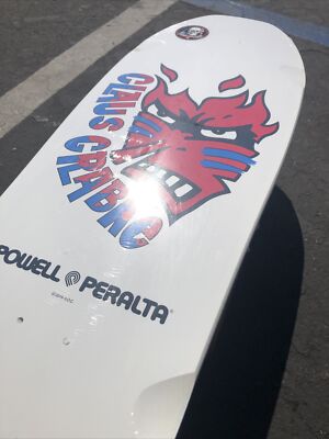 スケートボード POWELL-PERALTA CLAUS GRABKE REISSUE DECK Powell Peralta Claus Grabke Skateboard Deck Yellow - 10.25 x