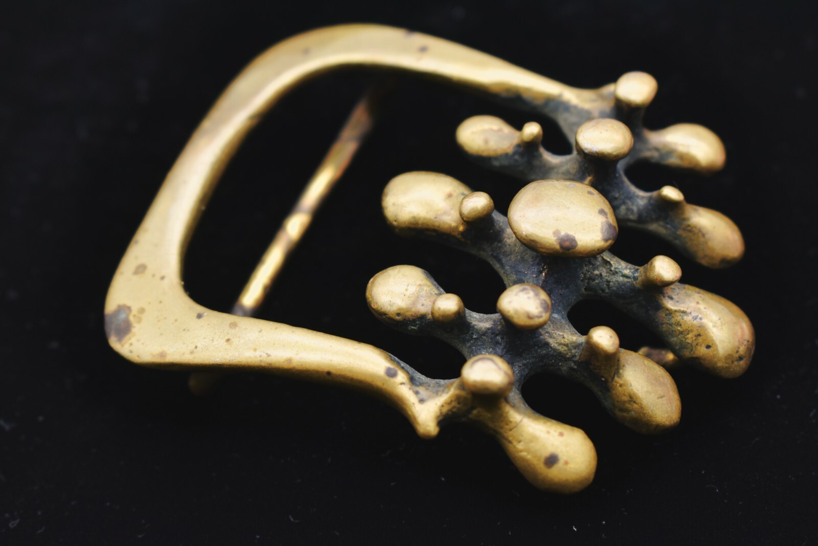 Solid Brass Spore Boyd Studio Modern Art Organic … - image 5