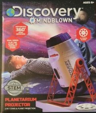 DISCOVERY MINDBLOWN 2-In-1 Planetarium Space Projector 360 Degree NEW