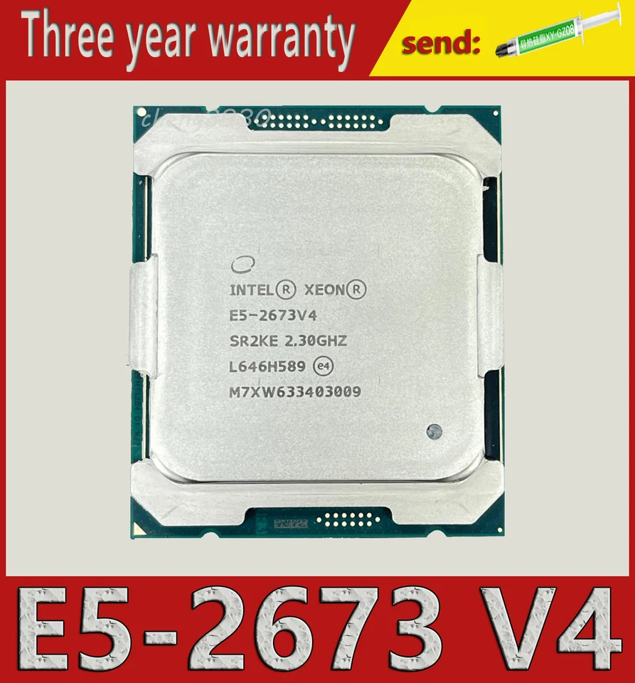 Intel Xeon E5-2667V4 2673V4 2682V4 2683V4 2686V4 2690V4 2695V4 2697V4 CPU  - Image 3 of 4