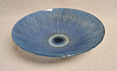 Maurice Heaton (1900-1989) 12" Enameled Glass Bowl, Signed "M H" - Picture 18 of 18