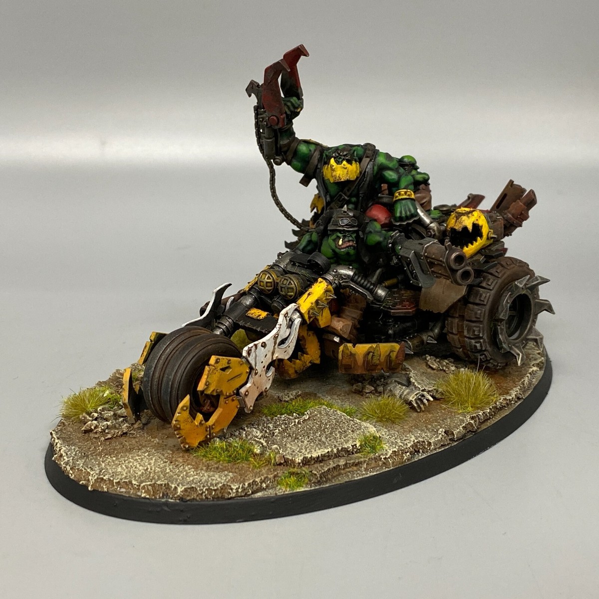 ORK DEFFKILLA WARTRIKE WARHAMMER 40K LOOTED VEHICLE BIKE GROTZ