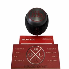 Genuine OEM 2023 Acura Integra Type S Shift Knob Red Stitching DE5 DE4 Honda 24