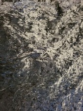1 yd 27" x 57" Crushed Velvet Panne Velour Stretch Fabric Black New