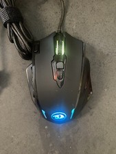 Redragon M908 Impact RGB MMO Gaming Mouse 12 Side Buttons 12400 DPI