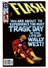 Flash (2nd Series) #76 NM- 9.2 1993  Ty Templeton Cover