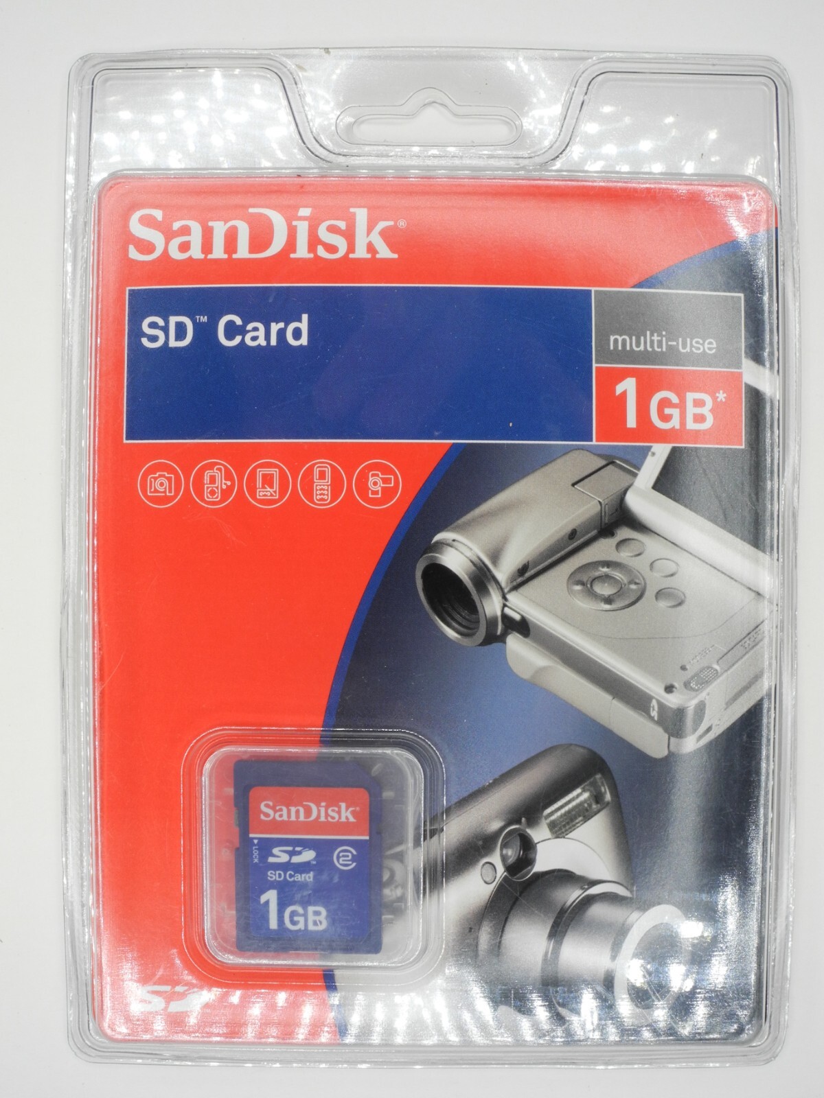 NEW SanDisk 1GB Class 2 SD Camera Memory Card