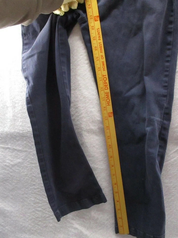 Pantalones de sarga azul marino pierna recta French Toast para niña 14  Foto 2 de 4