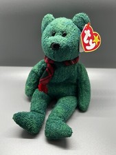 TY 1999 WALLACE the BEAR BEANIE BABY - MINT with MINT TAGS-RARE-TAG ERRORS